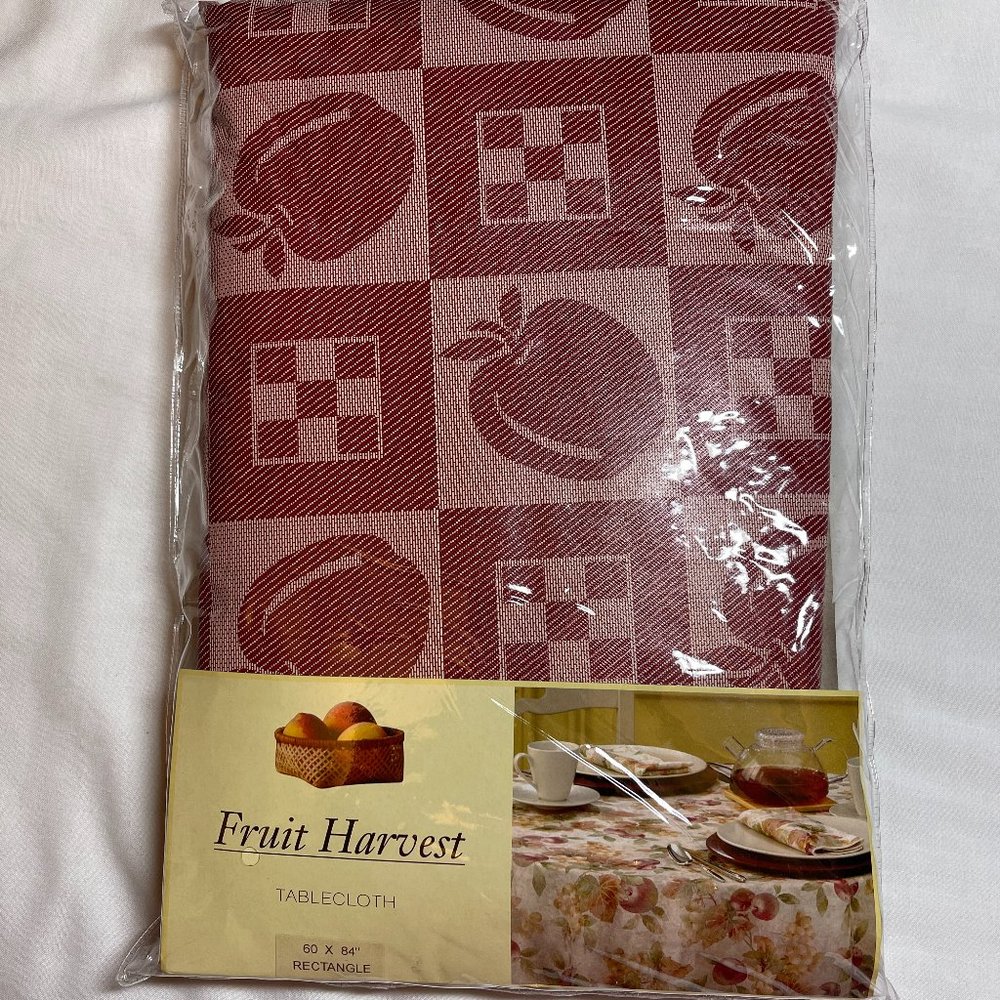 Bardwil Linens "Fruit Harvest" Table Cloth